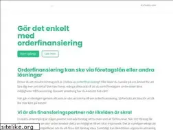 Sites similar to orderfinansieringsguiden.se
