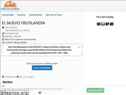 Sites similar to orderfrutilandiasf.com