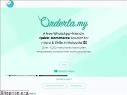 Sites similar to orderla.my
