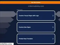 Sites similar to ordermadeday.com