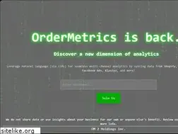Sites similar to ordermetrics.io