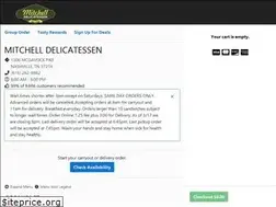 Sites similar to ordermitchelldeli.com