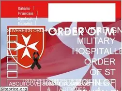 Sites similar to orderofmalta.int