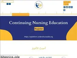 Sites similar to orderofnurses.org.lb