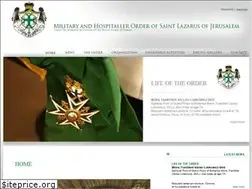 Sites similar to orderofsaintlazarus.com