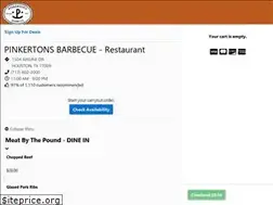Sites similar to orderpinkertonsbbq.com