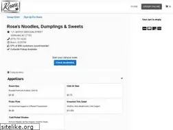 Sites similar to orderrosesrestaurant.com