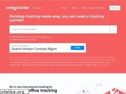 Sites similar to ordertracker.com