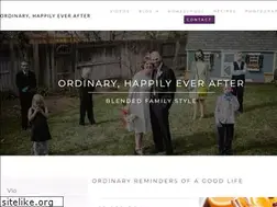 Sites similar to ordinaryhappilyeverafter.com