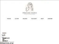 Sites similar to ordinarypeople.ca