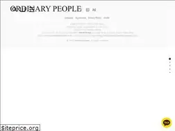 Sites similar to ordinarypeople.co.kr