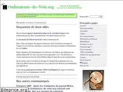 Sites similar to ordinateurs-de-vote.org