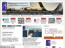 Sites similar to ordinearchitettiagrigento.it
