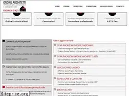 Sites similar to ordinearchitettiasti.it