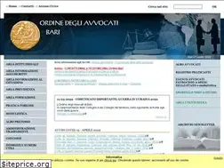 Sites similar to ordineavvocati.bari.it
