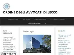 Sites similar to ordineavvocati.lecco.it