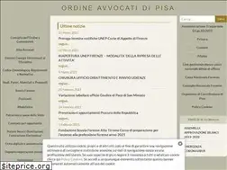 Sites similar to ordineavvocati.pisa.it