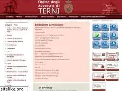 Sites similar to ordineavvocati.terni.it
