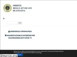 Sites similar to ordineavvocatiancona.it