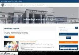 Sites similar to ordineavvocaticagliari.it