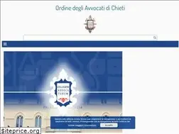 Sites similar to ordineavvocatichieti.it