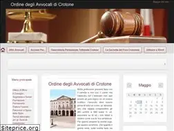 Sites similar to ordineavvocaticrotone.it