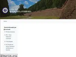 Sites similar to ordineavvocatiferrara.it
