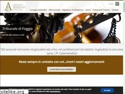 Sites similar to ordineavvocatifoggia.it