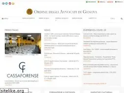 Sites similar to ordineavvocatigenova.it