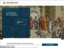 Sites similar to ordineavvocatilamezia.it