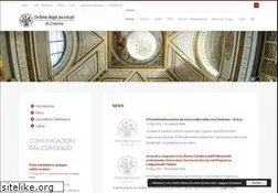 Sites similar to ordineavvocatilivorno.it