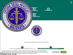 Sites similar to ordineavvocatimacerata.it