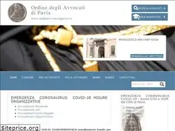 Sites similar to ordineavvocatipavia.it