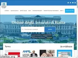 Sites similar to ordineavvocatiroma.it