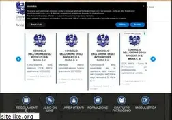 Sites similar to ordineavvocatismcv.it