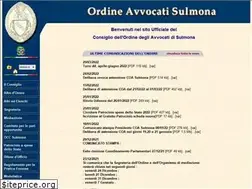 Sites similar to ordineavvocatisulmona.it