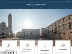 Sites similar to ordineavvocatitrani.it