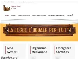 Sites similar to ordineavvocativercelli.it