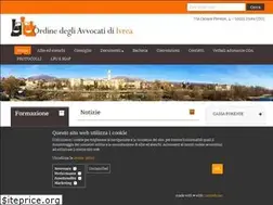 Sites similar to ordineavvocativrea.it