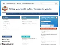Sites similar to ordinefarmacistifoggia.it