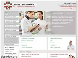 Sites similar to ordinefarmacistitreviso.it