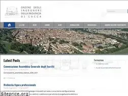 Sites similar to ordineingegneri.lucca.it