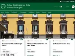 Sites similar to ordineingegnerinapoli.it