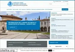 Sites similar to ordinemedici-go.it