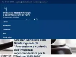 Sites similar to ordinemediciterni.it