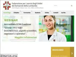 Sites similar to ordinifarmacistilombardia.it