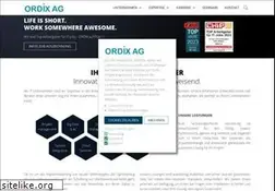 Sites similar to ordix.de