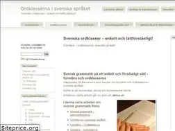 Sites similar to ordklasser.se