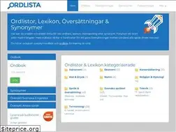 Sites similar to ordlista.se