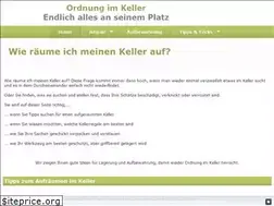 Sites similar to ordnung-im-keller.de